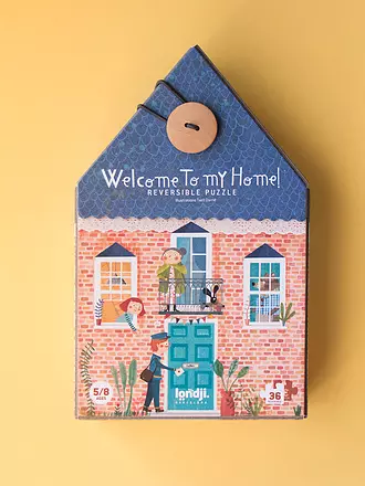 LONDJI | Puzzle WELCOME TO MY HOME 36 Teile  | 