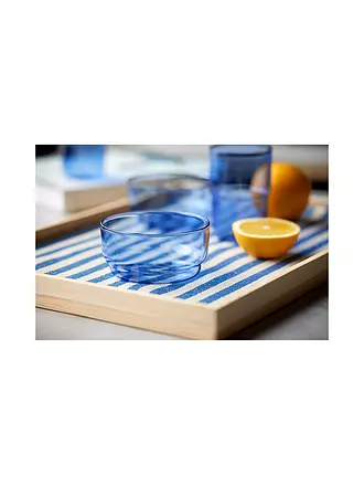 LYNG BY GLAS | Schale 2er Set TORINO 50cl Blau | blau