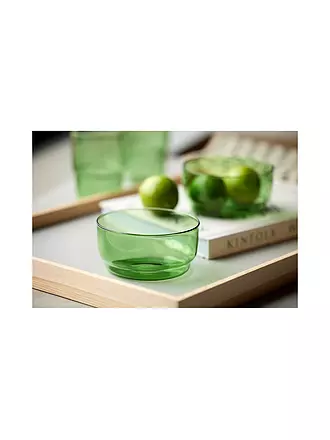 LYNG BY GLAS | Schale 2er Set TORINO 50cl Gruen | hellgrün