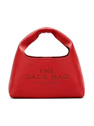 MARC JACOBS | Ledertasche - Henkeltasche THE MINI SACK | pink