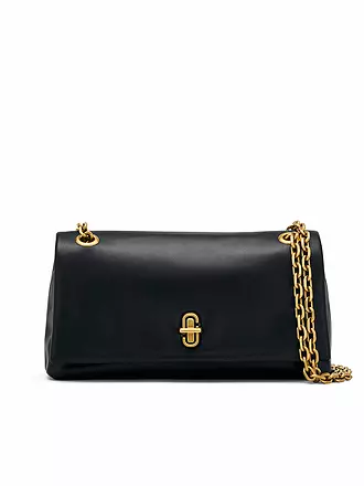 MARC JACOBS | Ledertasche - Mini Bag THE DUAL CHAIN WALLET | schwarz