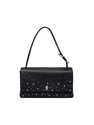 MARC JACOBS | Ledertasche - Schultertasche THE LARGE DUAL BAG STARS | schwarz