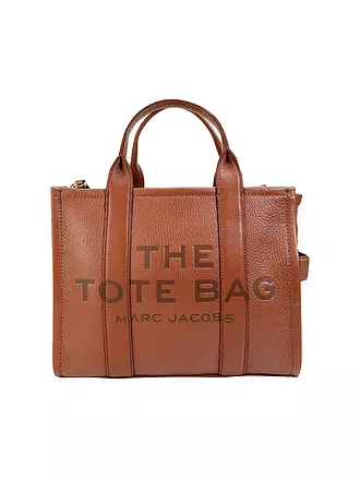 MARC JACOBS | Ledertasche - Tote Bag THE MEDIUM TOTE BAG LEATHER | camel