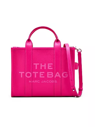 MARC JACOBS | Ledertasche - Tote Bag THE MEDIUM TOTE BAG LEATHER | pink