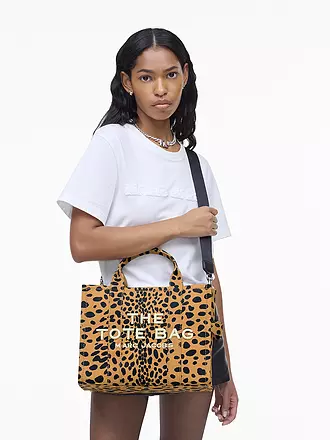 MARC JACOBS | Tasche - Tote Bag THE MEDIUM TOTE CANVAS LEO | schwarz