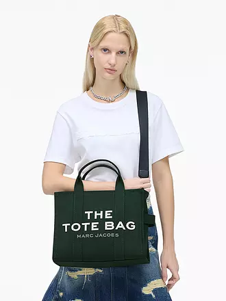 MARC JACOBS | Tasche - Tote Bag THE MEDIUM TOTE CANVAS | dunkelgrün