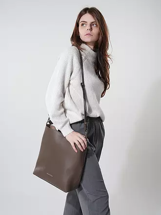 MARC O'POLO | Ledertasche - Hobo Bag Medium | 