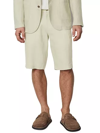 MARC O'POLO | Leinenshorts | grau