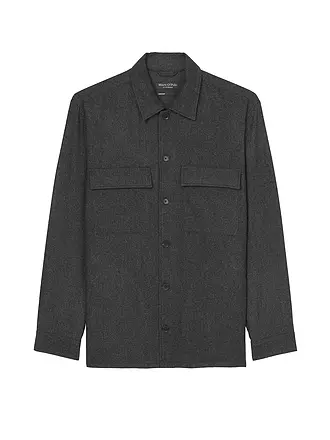 MARC O'POLO | Overshirt | grau