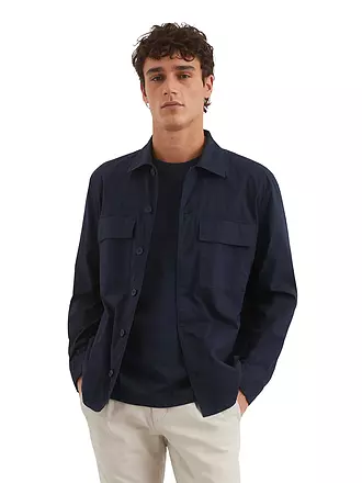 MARC O'POLO | Overshirt | dunkelblau