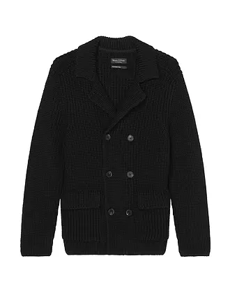 MARC O'POLO | Strickjacke | schwarz