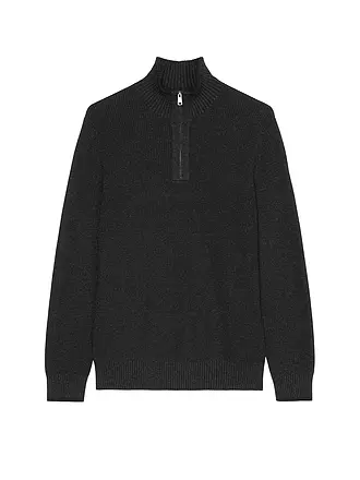 MARC O'POLO | Troyer Pullover | grau