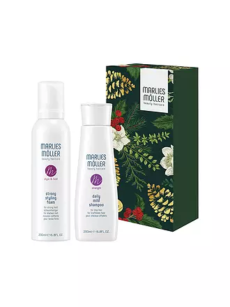 MARLIES MÖLLER | Geschenkset - Daily Mild Shampoo & Strong Styling Foam 2x200ml | keine Farbe