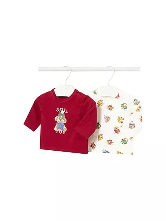 MAYORAL | Baby Langarmshirt 2er Set | rot