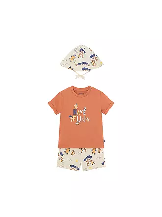 MAYORAL | Baby Set 3-teilig T-Shirt, Shorts, Kappe  | 