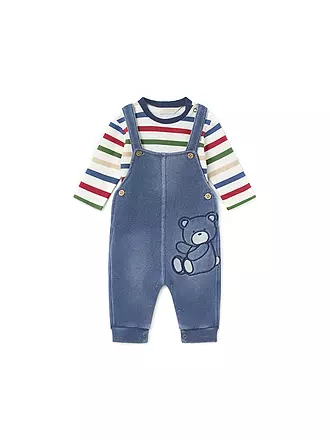 MAYORAL | Baby Set Langarmshirt, Latzhose 2-teilig  | 