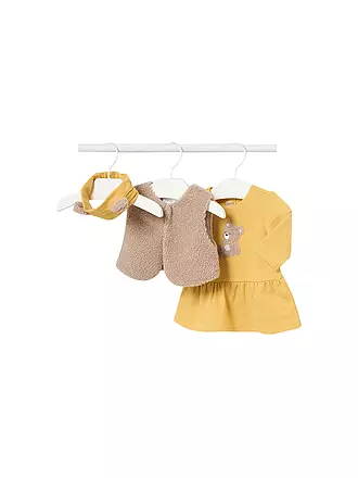 MAYORAL | Baby Set Stirnband, Gilet, Kleid 3-teilig  | 