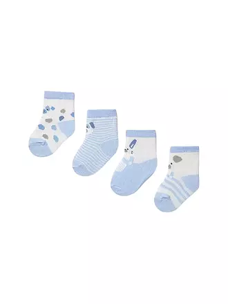 MAYORAL | Baby Socken 4er Pkg. h.blau | hellblau