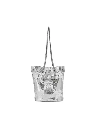 MCM | Tasche -Bucket Bag HIMMEL | silber