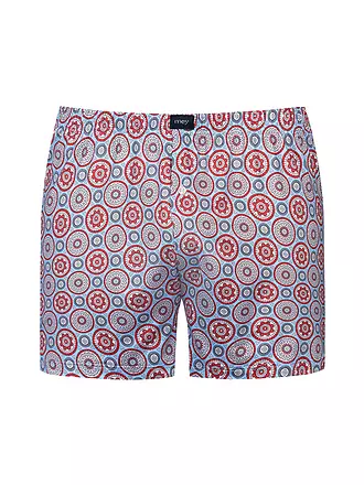 MEY | Boxershorts blue haze | rot