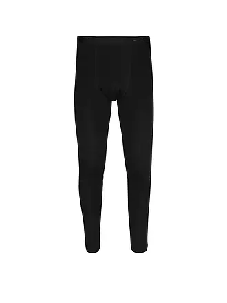 MEY | Lange Unterhose light grey melange | schwarz