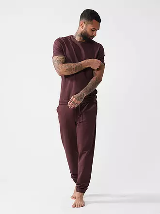 MEY | Loungewear Jogginghosen FELPA STRETCH fumare | braun