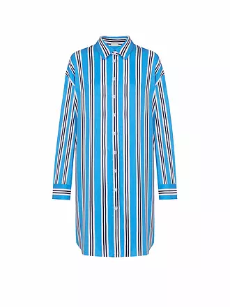 MEY | Nachthemd - Sleepshirt CALMING STRIPES | hellblau