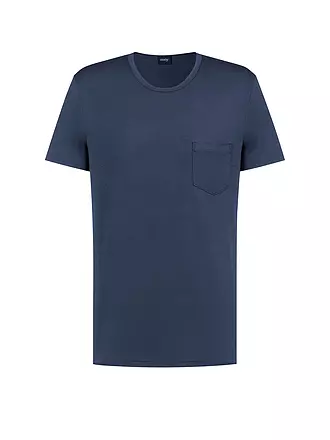 MEY | Pyjama T-Shirt JEFFERSON yacht blue | dunkelblau