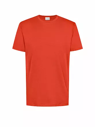 MEY | Pyjama T-Shirt RELAX tango red | hellgrün