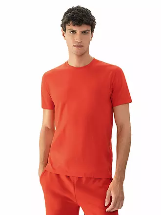 MEY | Pyjama T-Shirt RELAX tango red | hellgrün