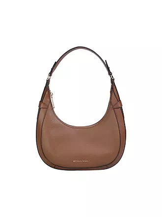 MICHAEL KORS | Ledertasche - Hobo PRESTON Large | braun