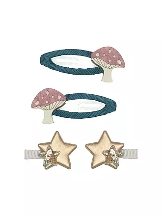 MIMI & LULA | Haarspangen 4 Stück MAGIC TOADSTOOL CLIP SET Into the Woods | bunt