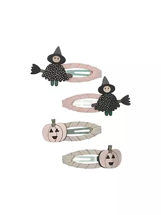 MIMI & LULA | Haarspangen 4 Stück WITCH & PUMPKIN CLIPS | bunt