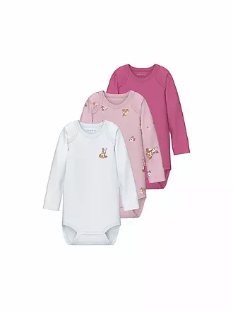 NAME IT | Baby Body 3er Pkg NBFBODY | pink