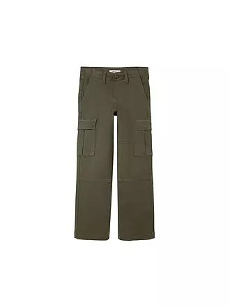 NAME IT | Jungen Cargohose NKMRYAN | olive