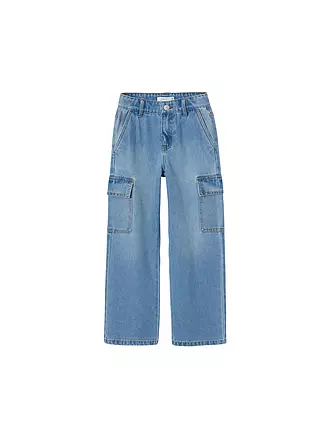 NAME IT | Mädchen Cargojeans NKFROSE | hellblau