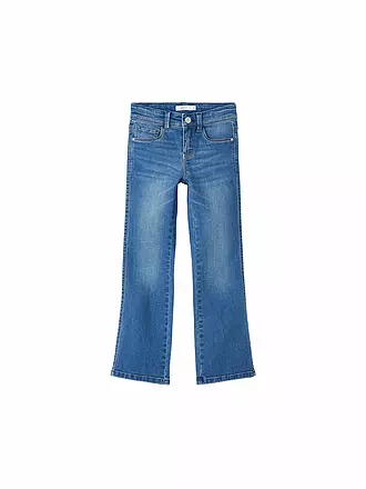 NAME IT | Mädchen Jeans Boot Cut NKFPOLLY | dunkelblau