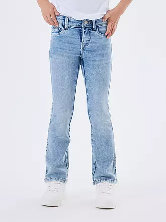 NAME IT | Mädchen Jeans Boot Cut NKFPOLLY | hellblau