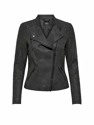 ONLY | Bikerjacke Lederoptik 