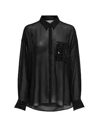 ONLY | Bluse ONLOBI | schwarz