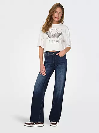 ONLY | Highwaist Jeans Wide Leg ONLMADISON | dunkelblau