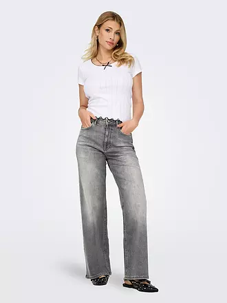 ONLY | Highwaist Jeans Wide Leg ONLMADISON | hellgrau