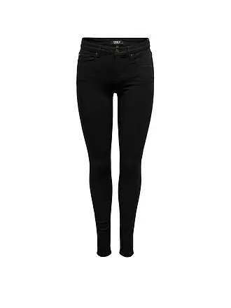 ONLY | Jeans Skinny Fit 7/8 ONLBLUSH | schwarz