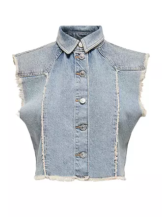 ONLY | Jeansgilet ONLHOLLYWOOD | hellblau