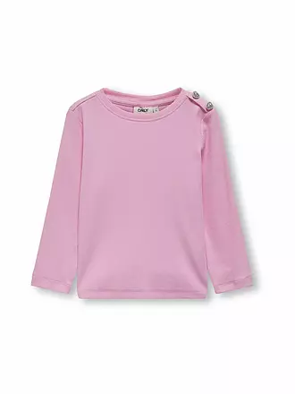 ONLY | Mädchen Langarmshirt KMGCHECKIE | rosa