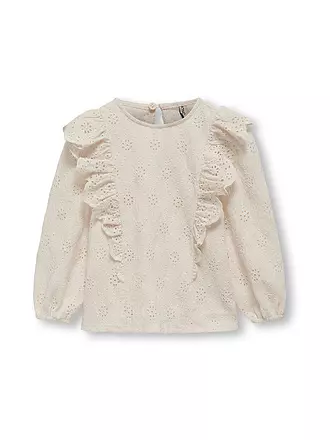 ONLY | Mädchen Langarmshirt KMGGRACE | creme