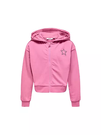 ONLY | Mädchen Sweatjacke KOGSMILLA | rosa