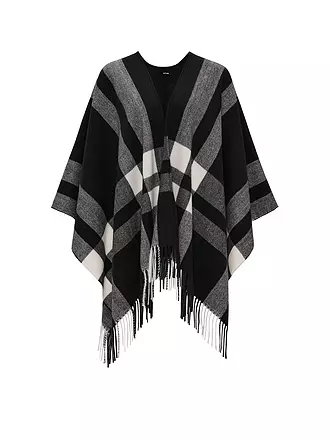 OPUS | Poncho - Cape ATANO CAPE | schwarz