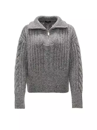 OPUS | Troyer Pullover POPFY | grau