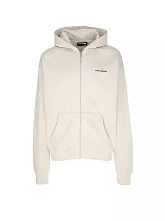 PEGADOR | Sweatjacke COLNE LOGO | beige